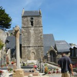 Mont-St-Michel - St-Pierre church and cemetery